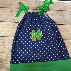 Norte Dame Pillowcase Dress